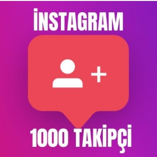  İnstagram Premium 500 Gerçek Takipçi